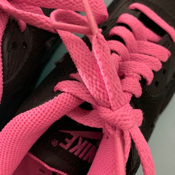 NEW VINTAGE NIKE AIR MAX RUNNING SHOES- PINK/BLK - Picture 2 of 14